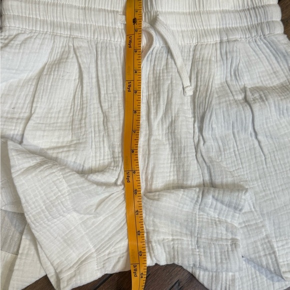 Denver Hayes High Waist White Cotton Shorts size S - Picture 4 of 6